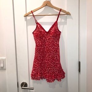 Victoria’s Secret Cheetah Print Chemise